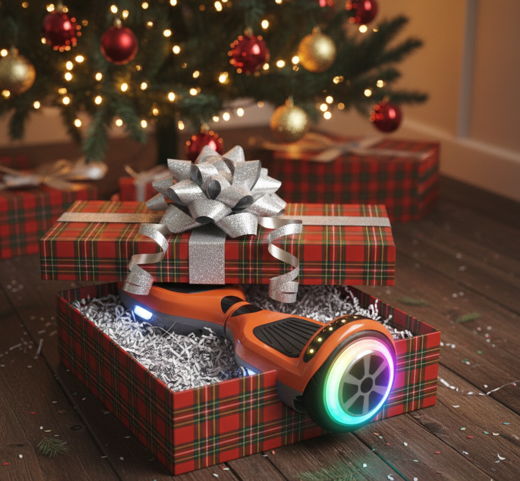 🚀🌈 Patineta Eléctrica RGB – Scooter Smart