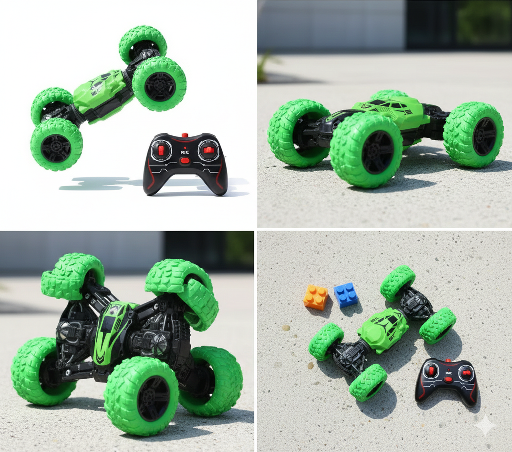 🚗💥 Juguete Carro Acrobático Todo Terreno