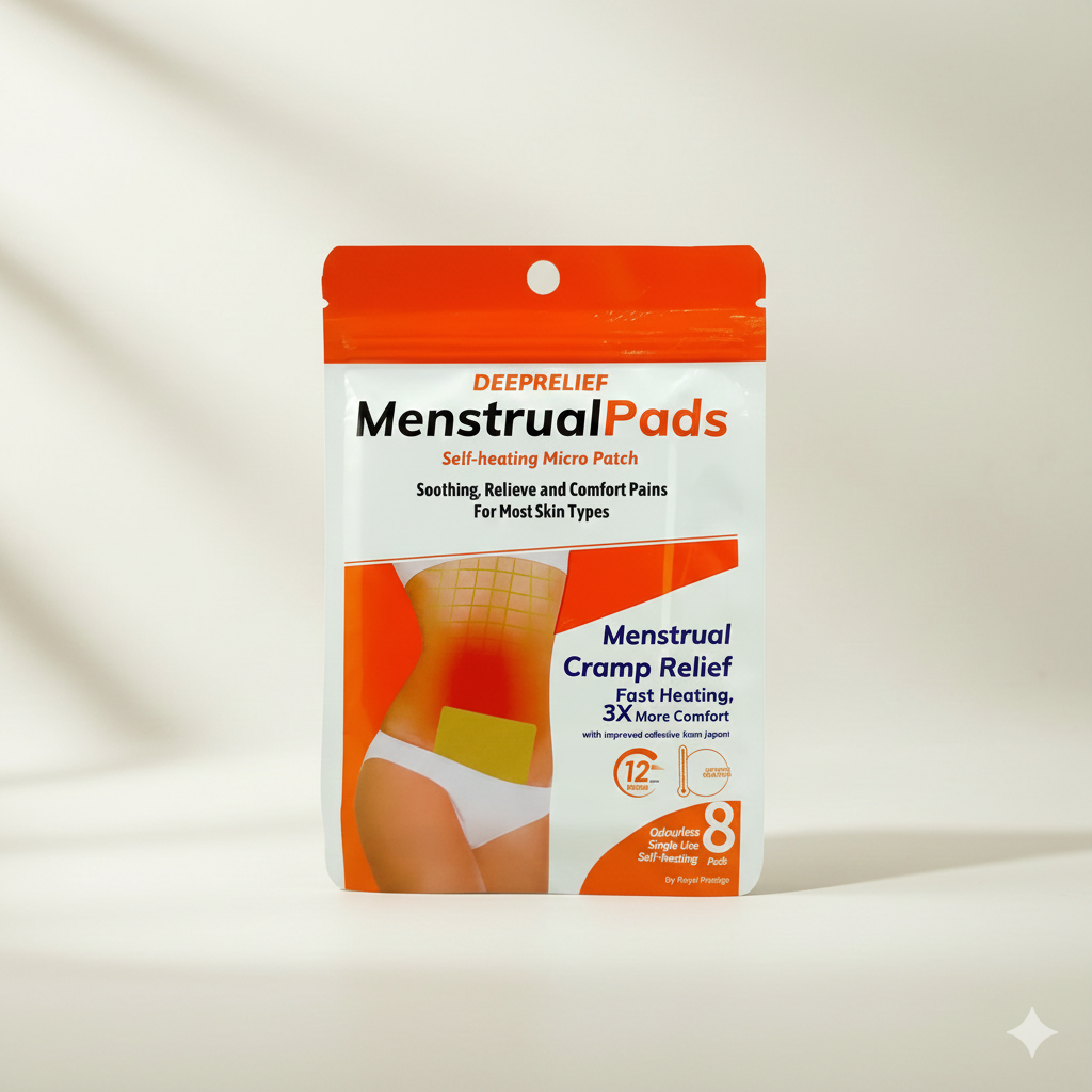 ❤️‍🔥 PARCHES TÉRMICOS PARA CÓLICOS MENSTRUALES