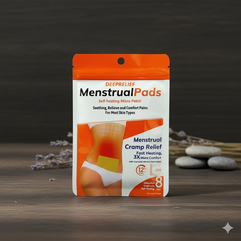 ❤️‍🔥 PARCHES TÉRMICOS PARA CÓLICOS MENSTRUALES