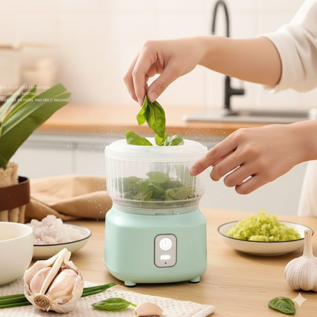 🔪⚡ MINI PICA TODO RECARGABLE – POTENCIA Y COMODIDAD EN LA PALMA DE TU MANO