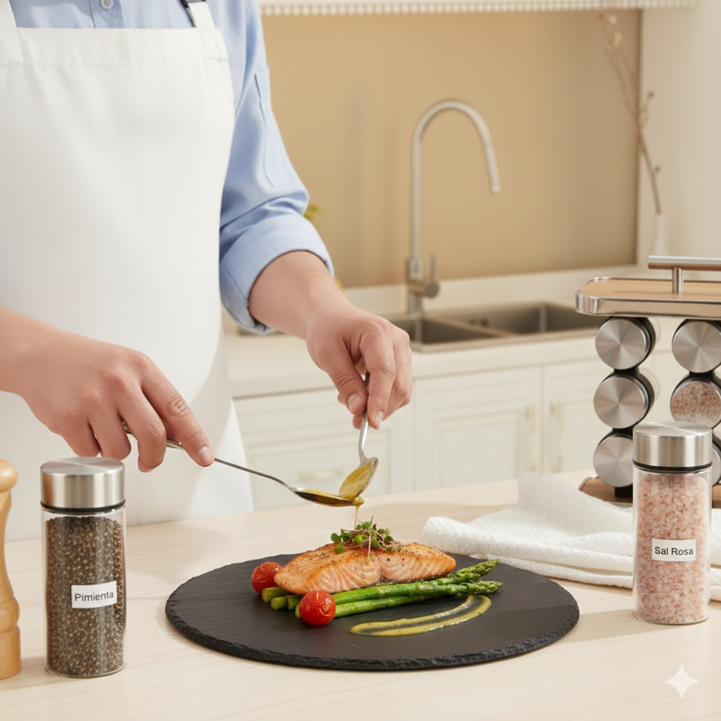 🍴✨ Condimentero 12 Piezas – Todo lo que Necesitas en tu Cocina