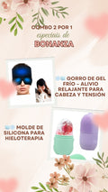 ❄️🧊 Gorro de Gel Frío – Alivio Relajante para Cabeza y Tensión 🧊❄️ MOLDE DE SILICONA PARA HIELOTERAPIA